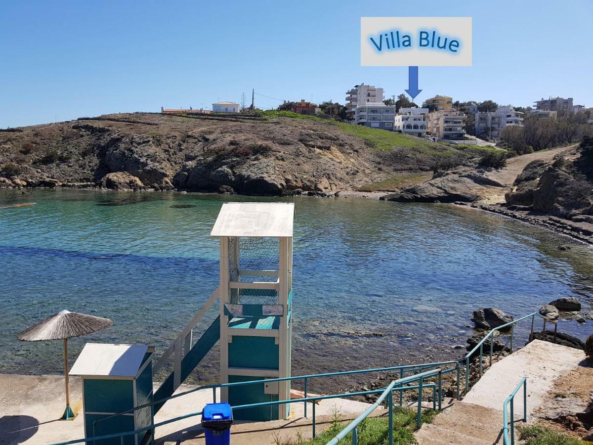 Villa Blue. Two Storey House, 100 Meters From Sea Ραφήνα Εξωτερικό φωτογραφία